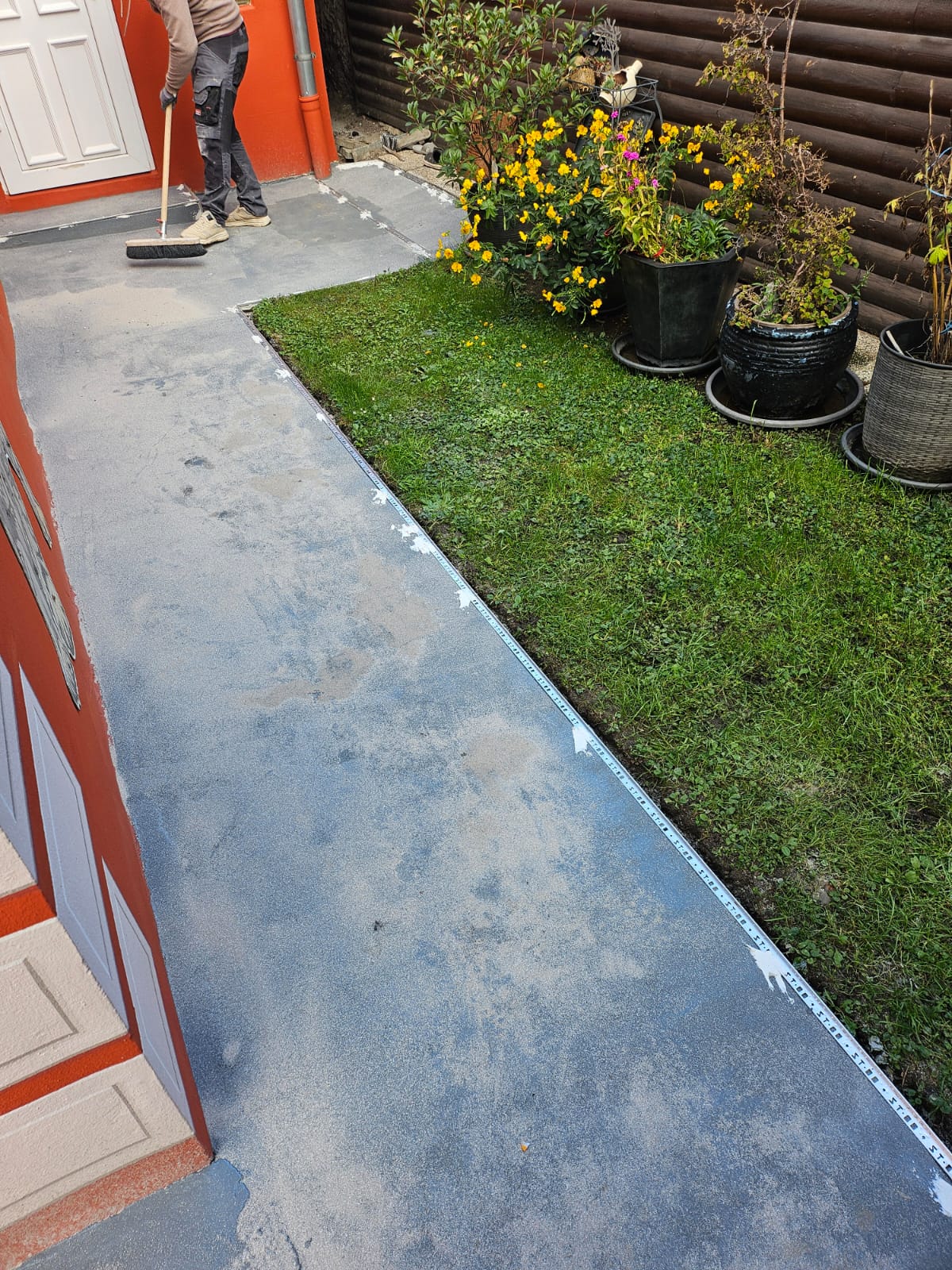 Weg Untergrund kehren