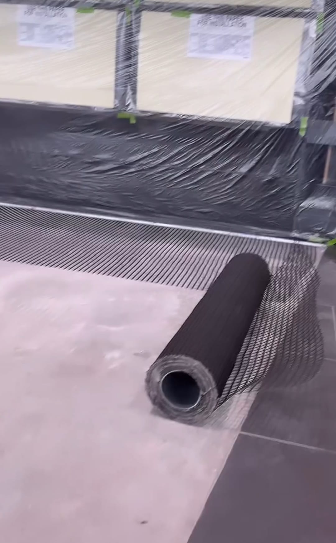 Entkopplungsmatte verlegen