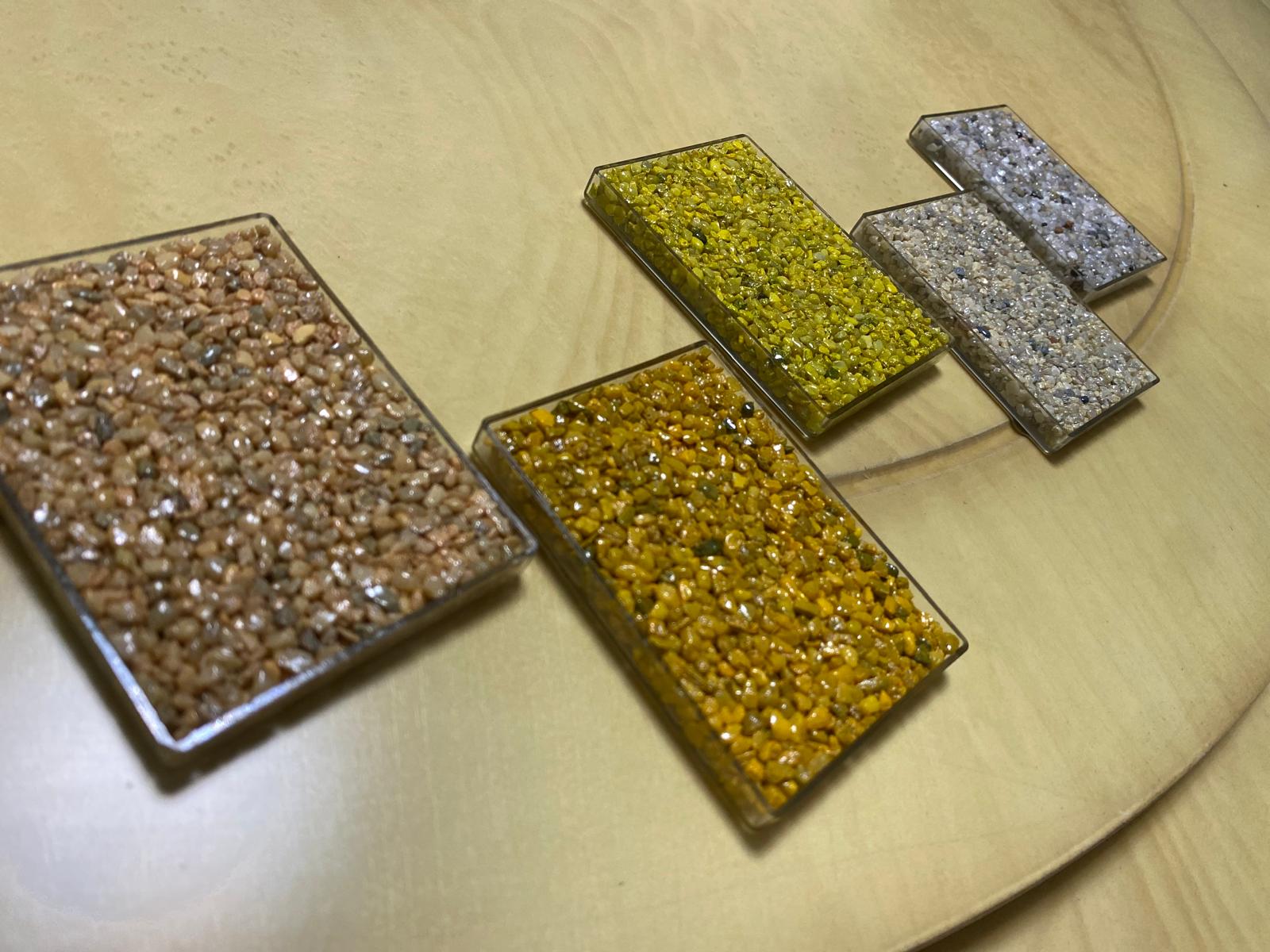 Farbmuster Grautöne