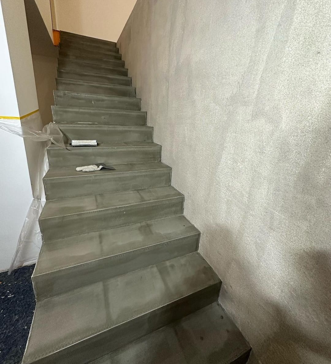 Terracotta Stufen Detail