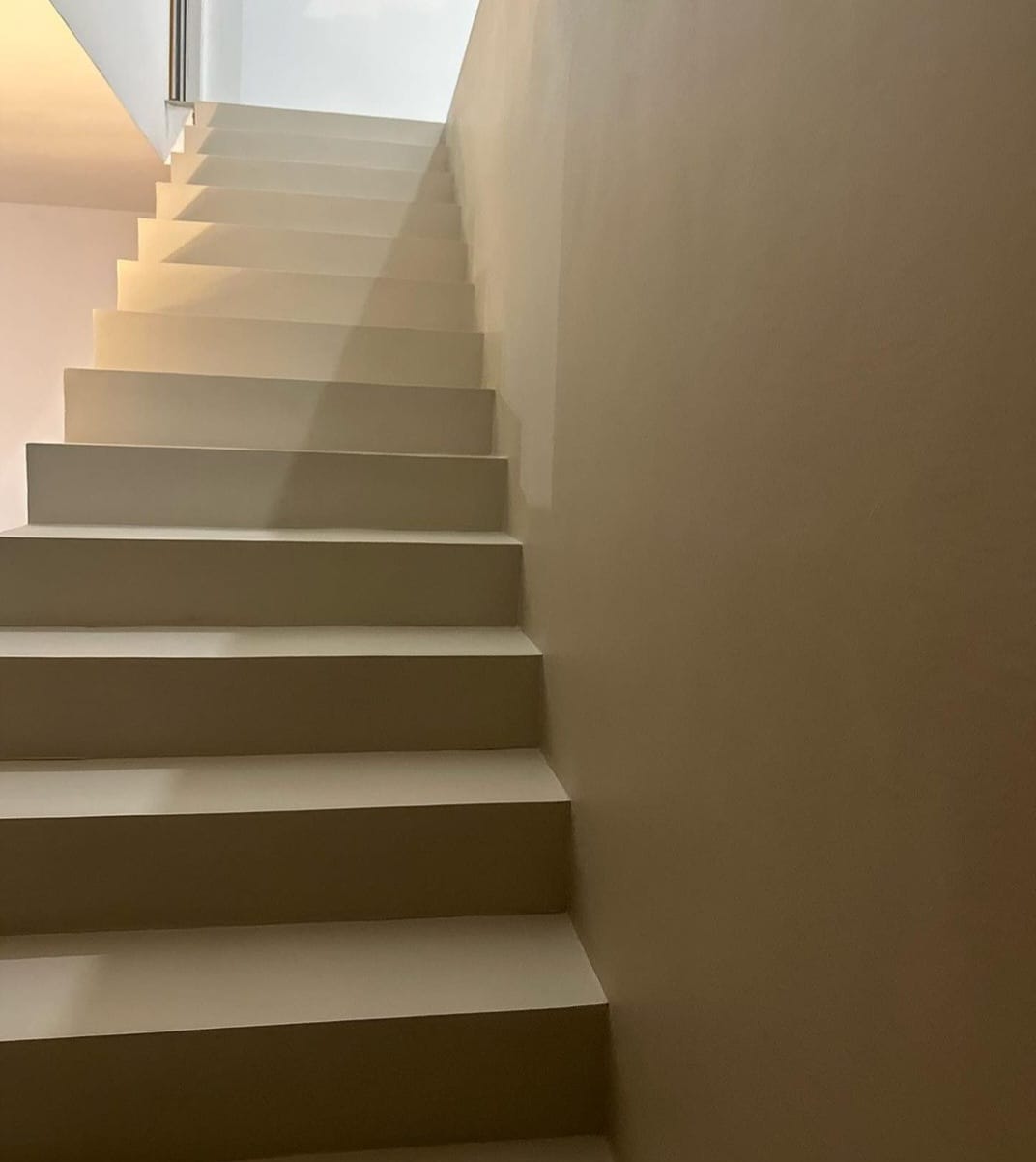 Terracotta Treppe komplett