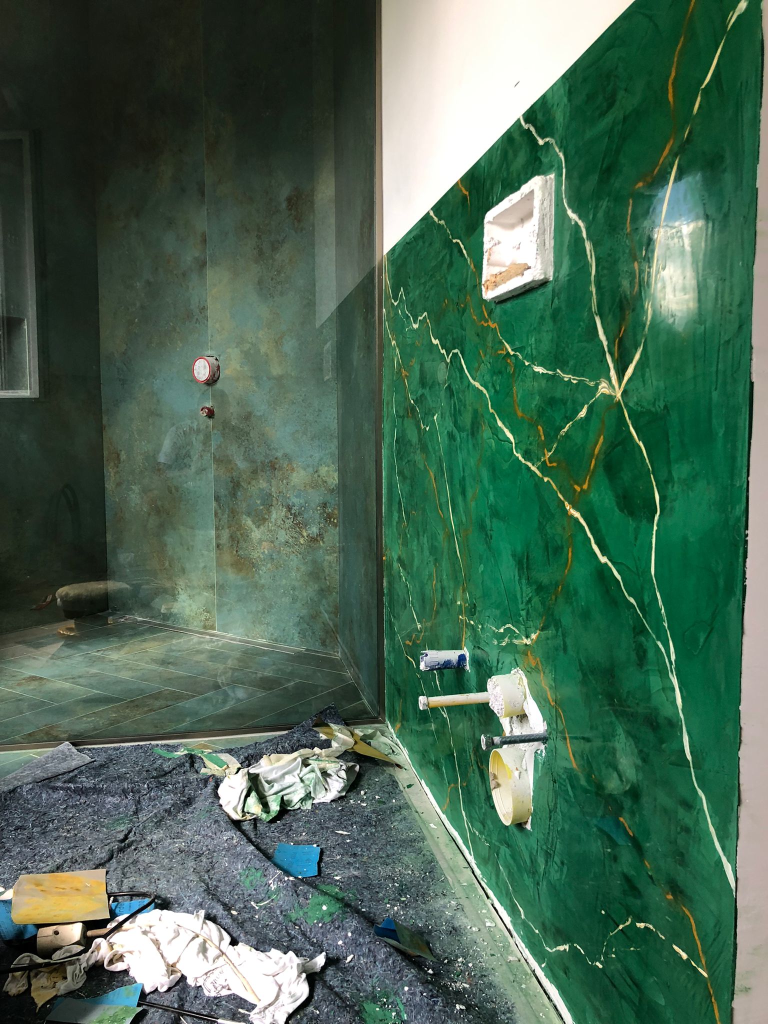 Epoxidharz Marmorierung