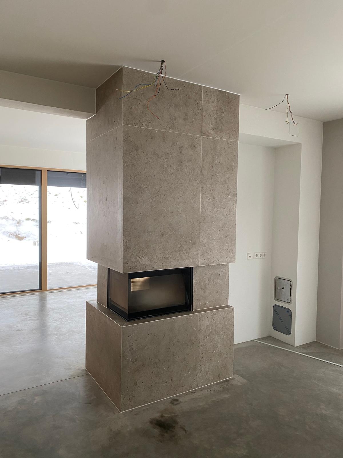 Abdichtung aufgetragen