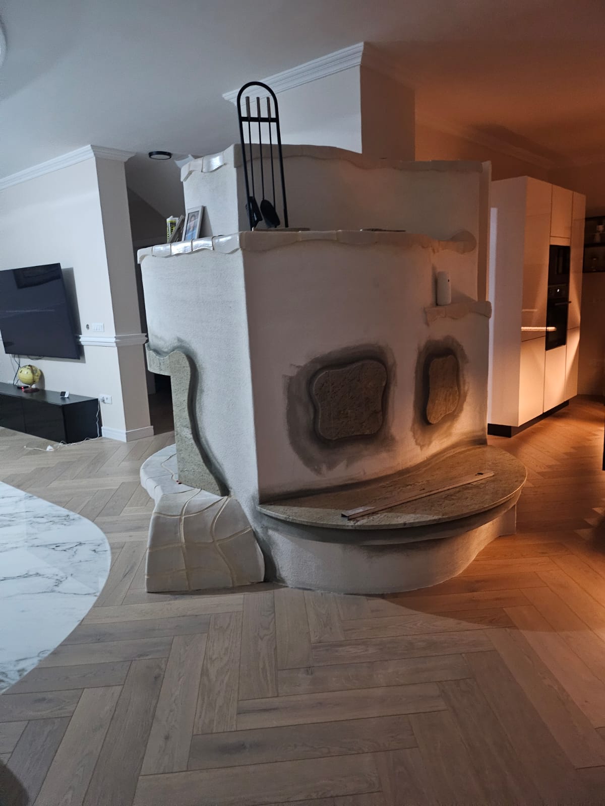 Eingang außen fertig