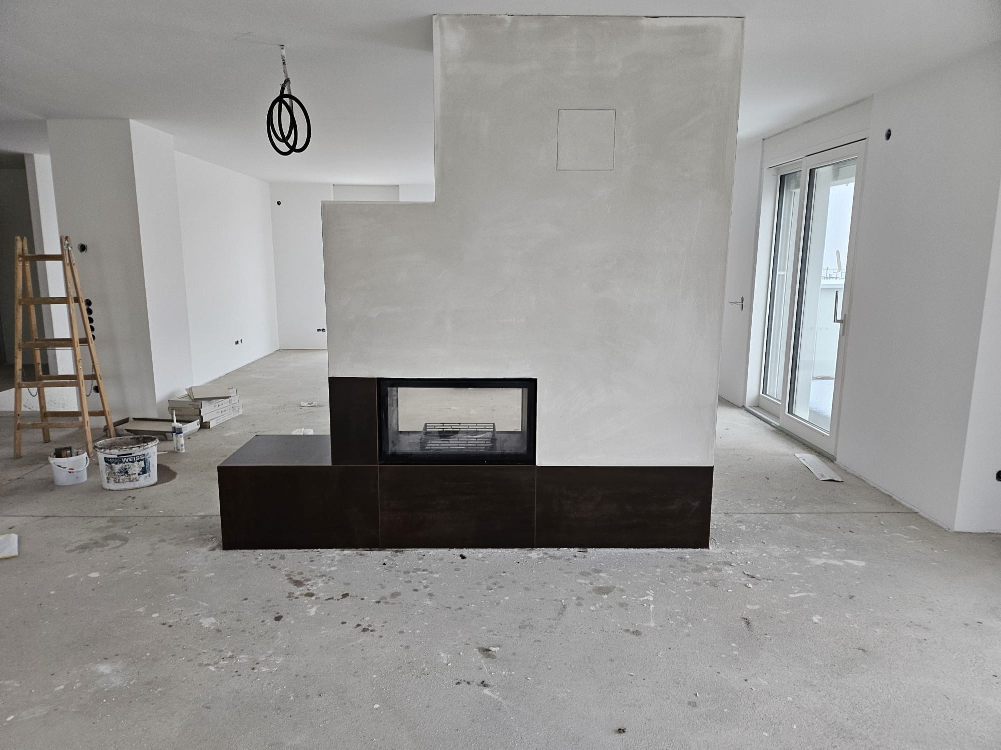 Nassbereich abgedichtet