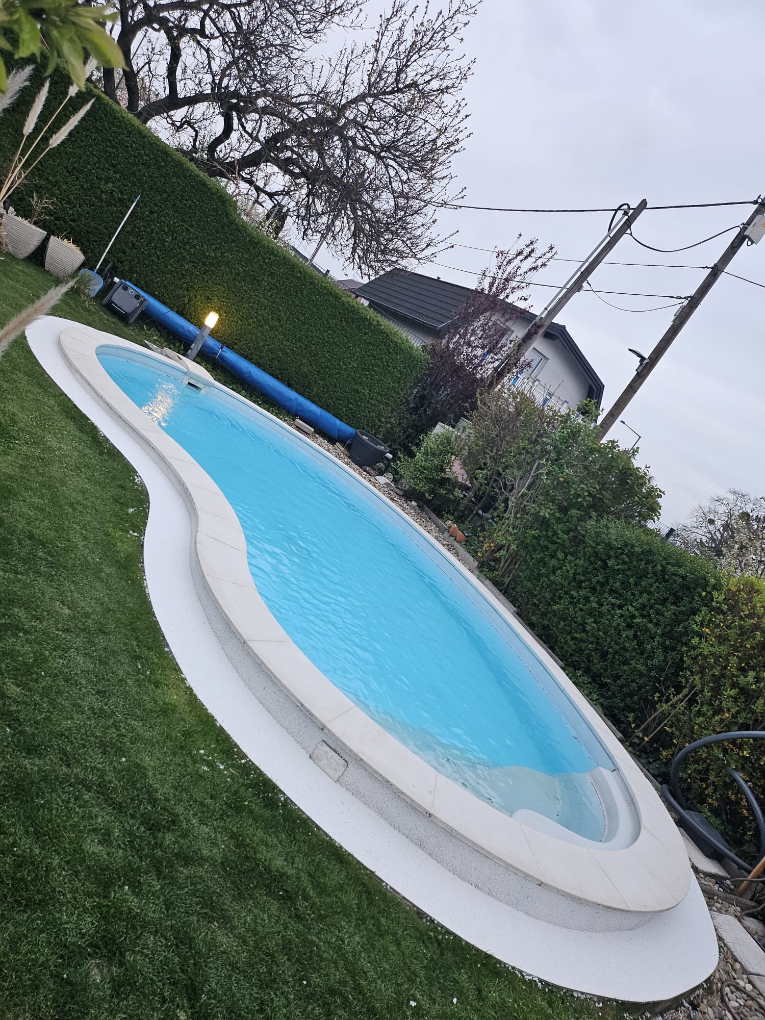 Steinteppich Gartenweg gelb, warmes Naturkies
